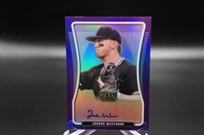READ!!! JORDAN WESTBURG 2020 Leaf Metal Portrait Purple AUTO #'d 16/25 Orioles