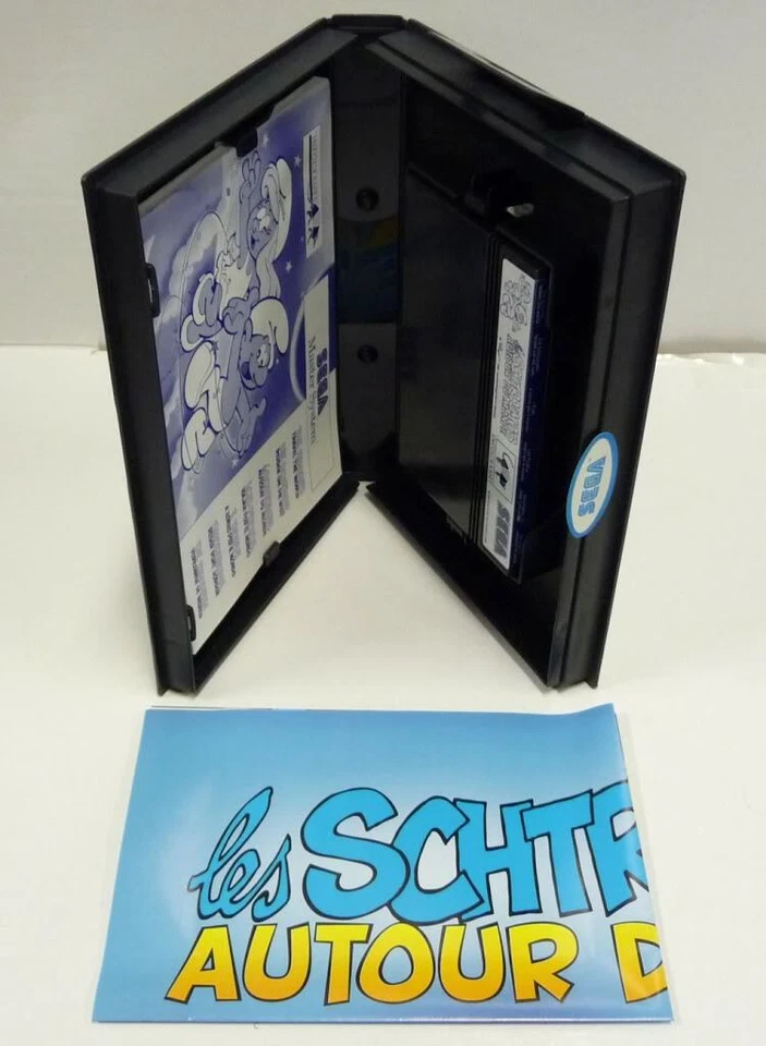LES SCHTROUMPFS AUTOUR DU MONDE - SMURFS SEGA MASTER SYSTEM NEW WATA VGA READY - Image 4 of 4