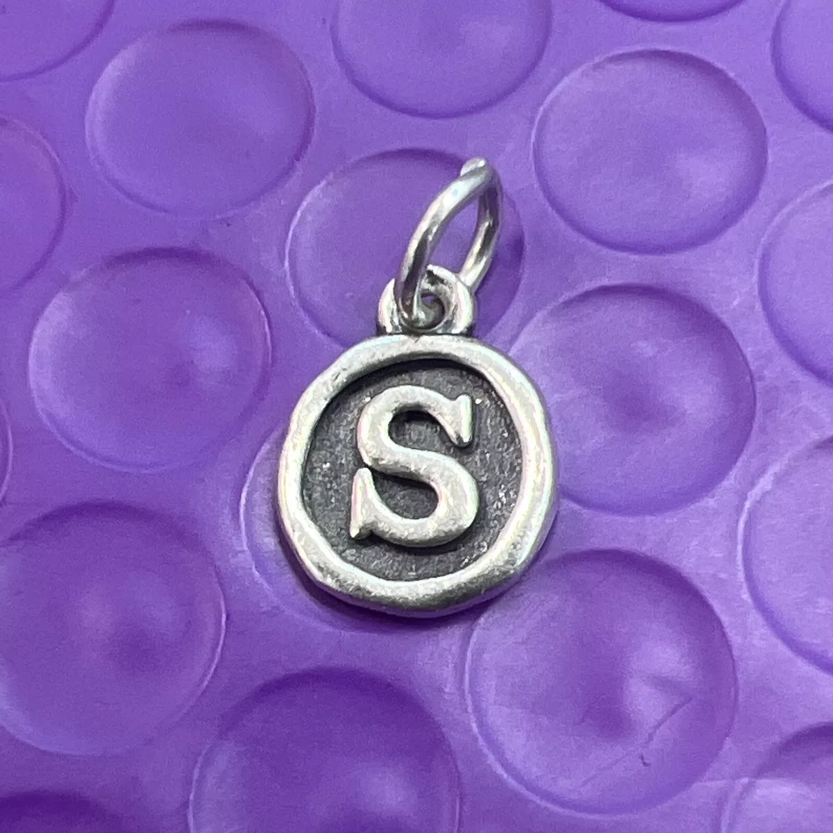 James avery vintage alphabet pendant online