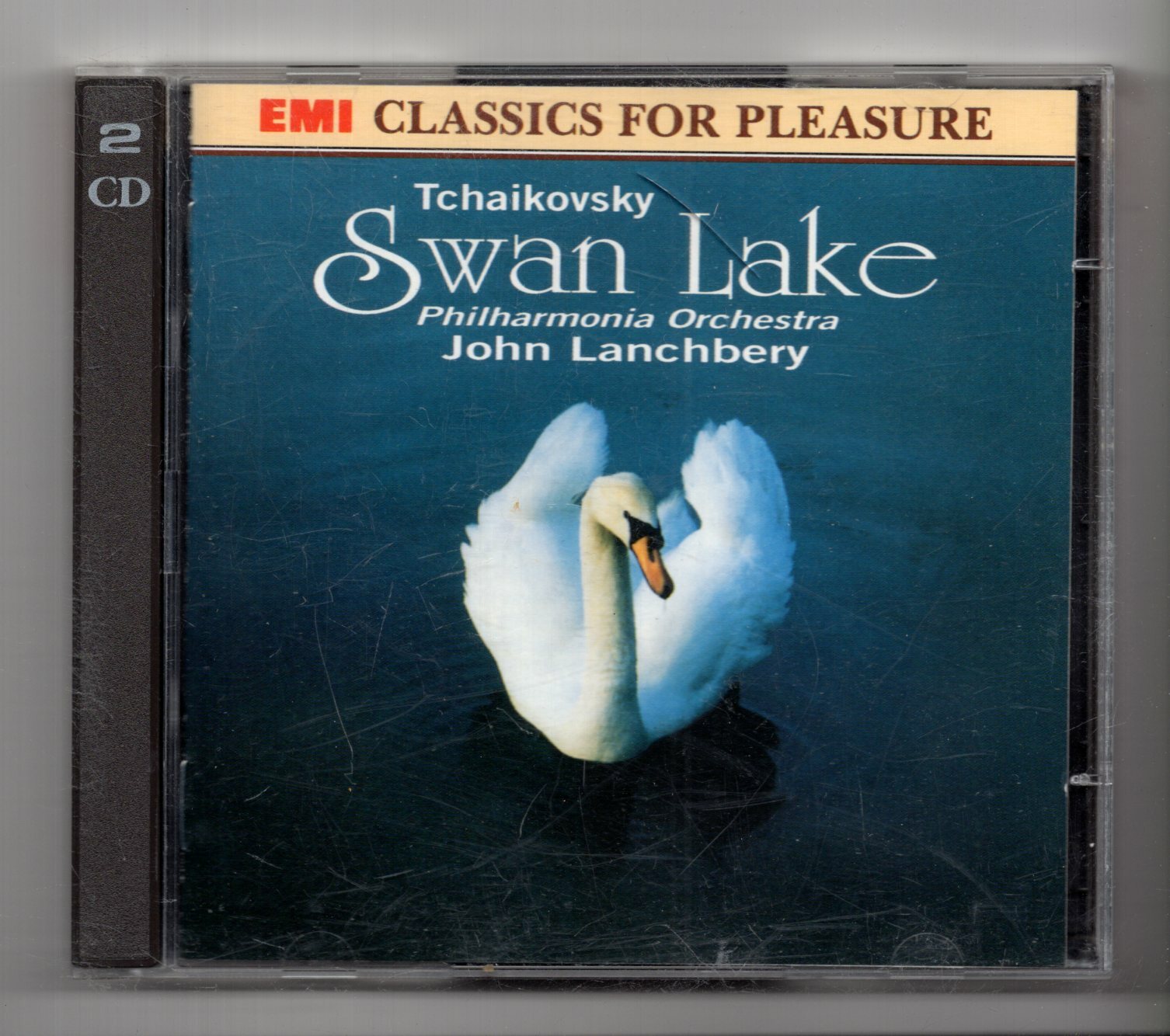 (KJ536) John Lanchbery: Tchaikovsky, Swan Lake - 1989 double CD