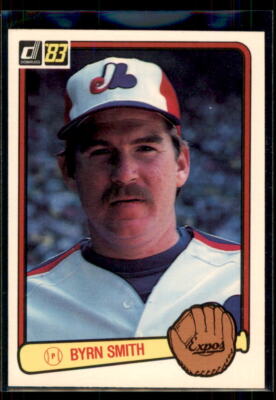 1983 Donruss Bryn Smith ERR #88a Montreal Expos