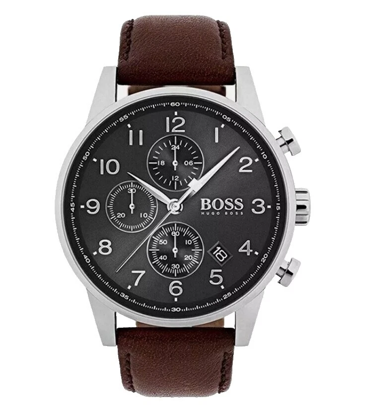 Relojes de pulsera de cuero con cronógrafo HUGO BOSS