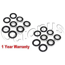2006-2009 Yamaha 450 Rhino Front And Rear Wheel Bearings And Seals Kit