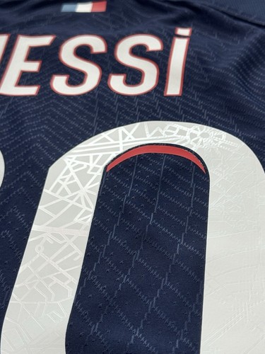 2023/24 PSG Authentic Home Jersey #30 Messi Medium Nike PlayerIssue League Patch - Picture 19 of 24