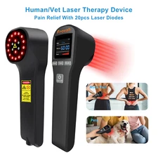 808+650nm LLLT Cold Laser Therapy,Red Light Therapy for Diminish Inflammation