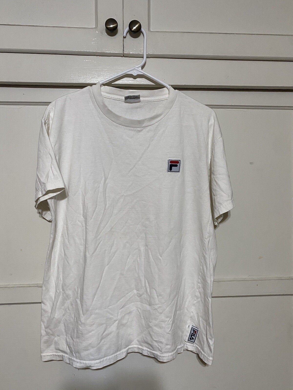 Camicia Fila Vintage Taglia M Colore Bianco