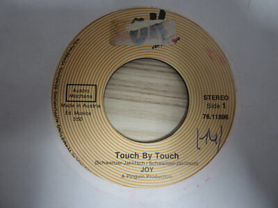 Single /  Joy  ?  Touch By Touch  /  AUT  PRESS  / RAR /