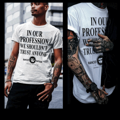 Urban Hip Hop T-Shirt Love Few Trust Nobody Urban Hip Hop T-Shirt Love Few Trust Nobody