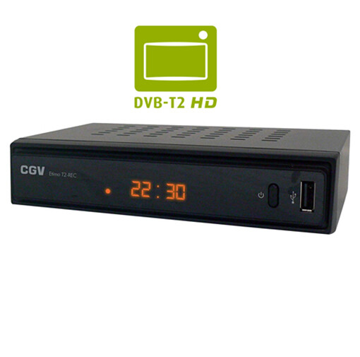 Récepteur TNT HD Etimo T2 REC pour ne plus rater vos séries en soirée