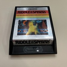 Riddle of the Sphinx Atari 2600 Video Game Cartridge Imagic 1982
