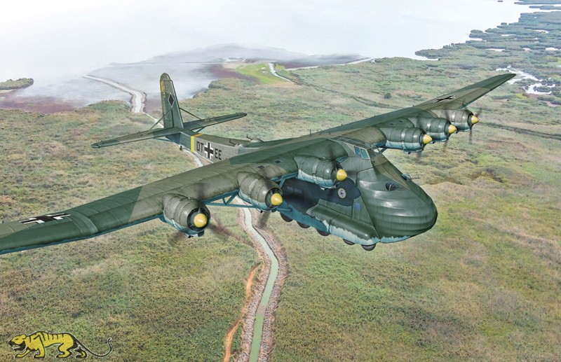 Italeri Mehrfarbig 1:72 Messerschmitt Me 323 Gigant - Image 3