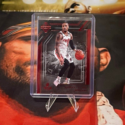 2019-20 Panini Chronicles Majestic Red 006/149 Damian Lillard #349 