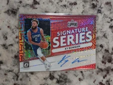 2020-21 Panini Donruss Optic - Ky Bowman SIGNATURE SERIES RED MOJO AUTO Clippers