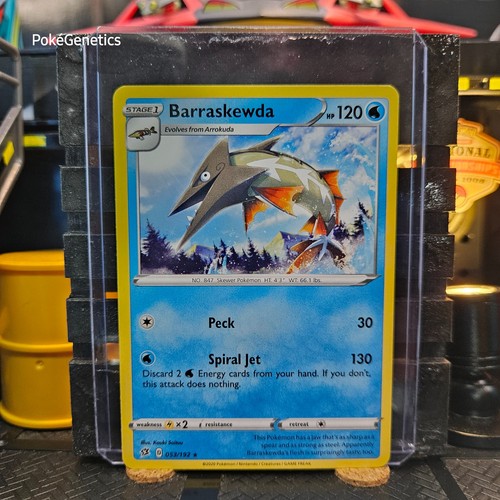 Barraskewda Rebel Clash Pokémon TCG 053/192 Sword & Shield SWSH02 Rare