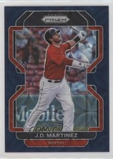 2022 Panini Prizm Tier II Navy Blue Kaleidoscope 18/35 JD Martinez #123 12w4