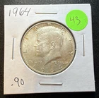 Kennedy Half Dollar 50C 1964-P Philadelphia Business Strike KM#202 90% Silver .9