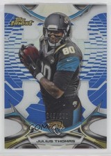 2015 Topps Finest Blue Refractor 245/250 Julius Thomas #138 wd9
