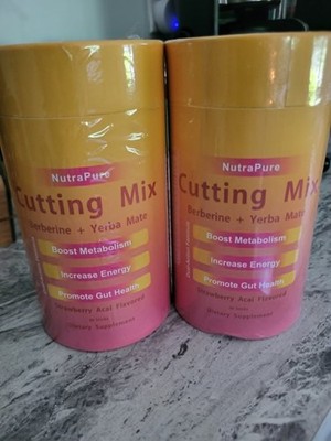 LOT OF 2 - Leefar Cutting Drink- Mix Metabolism Support Berberine - 60 Packets!