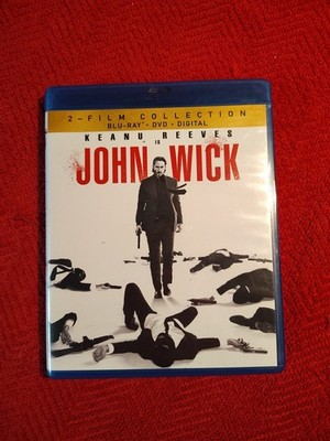 John Wick: 2-Film Collection (Blu-ray/DVD, 2018, 4-Disc Set)