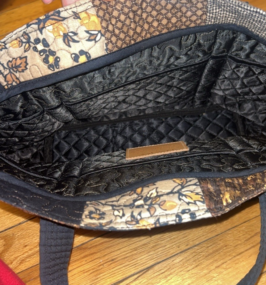 Donna Sharp Patchwork Quilted Shoulder Bag Multic… - image 3