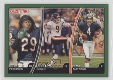 2007 Topps Total Robbie Gould Brad Maynard Adrian Peterson #25 0mf6
