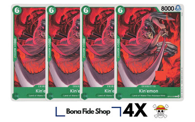 One Piece Playset X4 OP12 Legacy of The MasterC/UC Choose Your Playset 4X Eng