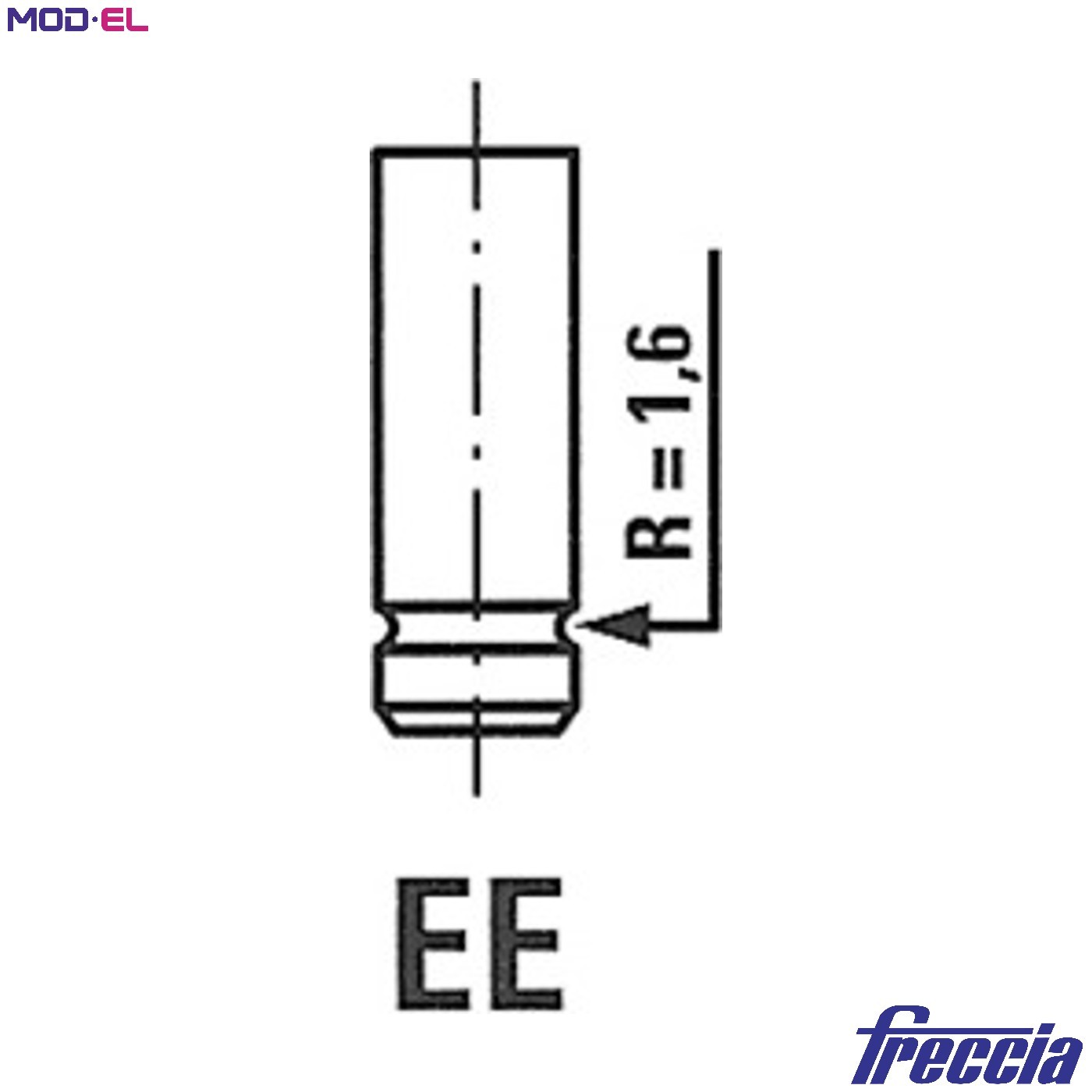 4x EXHAUST VALVE R6501/BMCR FOR ISBe-135/150/170 3.9L F4GE0404A/F4GE0454A 4.5L