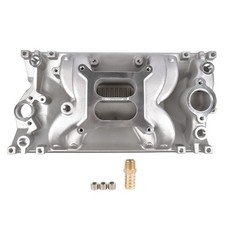Dual Plane Vortec Air Gap Intake Manifold For Small Block Chevy Gmc 350 1996-
