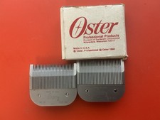 2x OSTER Nº CUCHILLA CORTADORA TAMAÑO 50 000 -USADA
