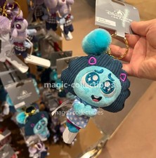 2026 Authentic Disneyland Inside Out Envy Plush Keychain Shanghai Disney charm
