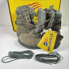 Belleville 610ZST Steel Toe Military Combat Boots Men's 6.5R New