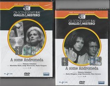 2 Dvd A COME ANDROMEDA Vittorio Cottafavi Sceneggiati Rai serie completa 1972