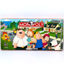 Family Guy Monopoly Collectors Edition Board ...