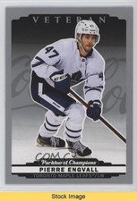 2022-23 Upper Deck Parkhurst Champions Silver Pierre Engvall #63 READ 0s9c