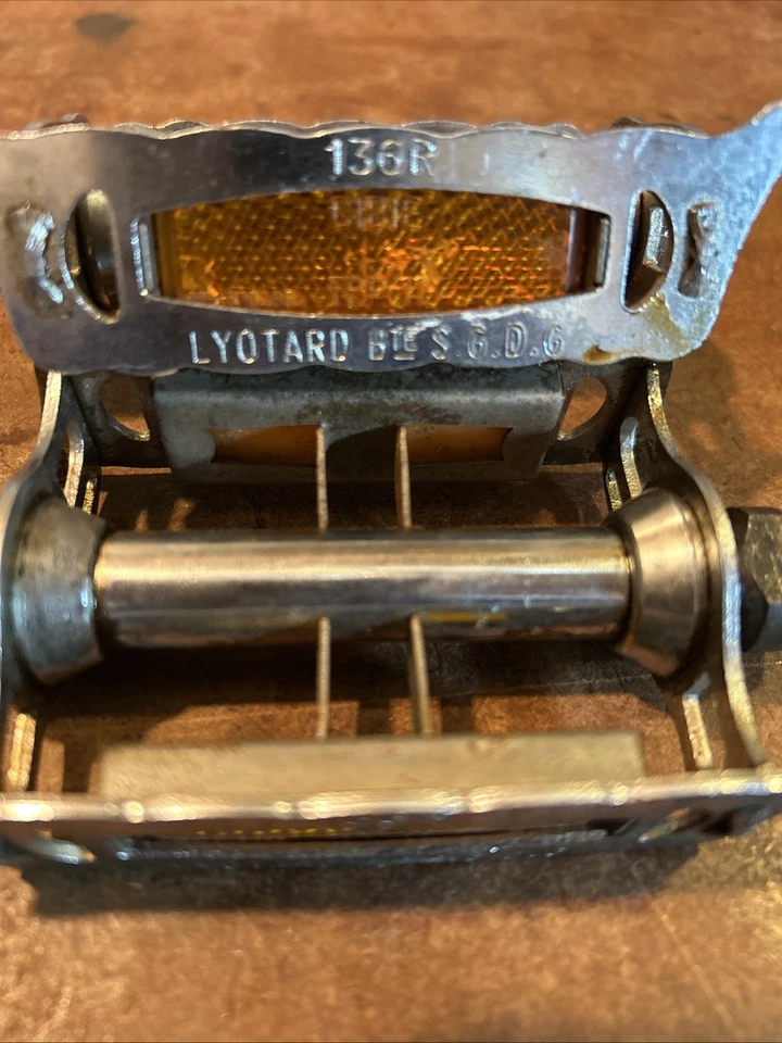 Juego de Pedales Bicicleta Lyotard Vintage 136R Foto 2 de 4