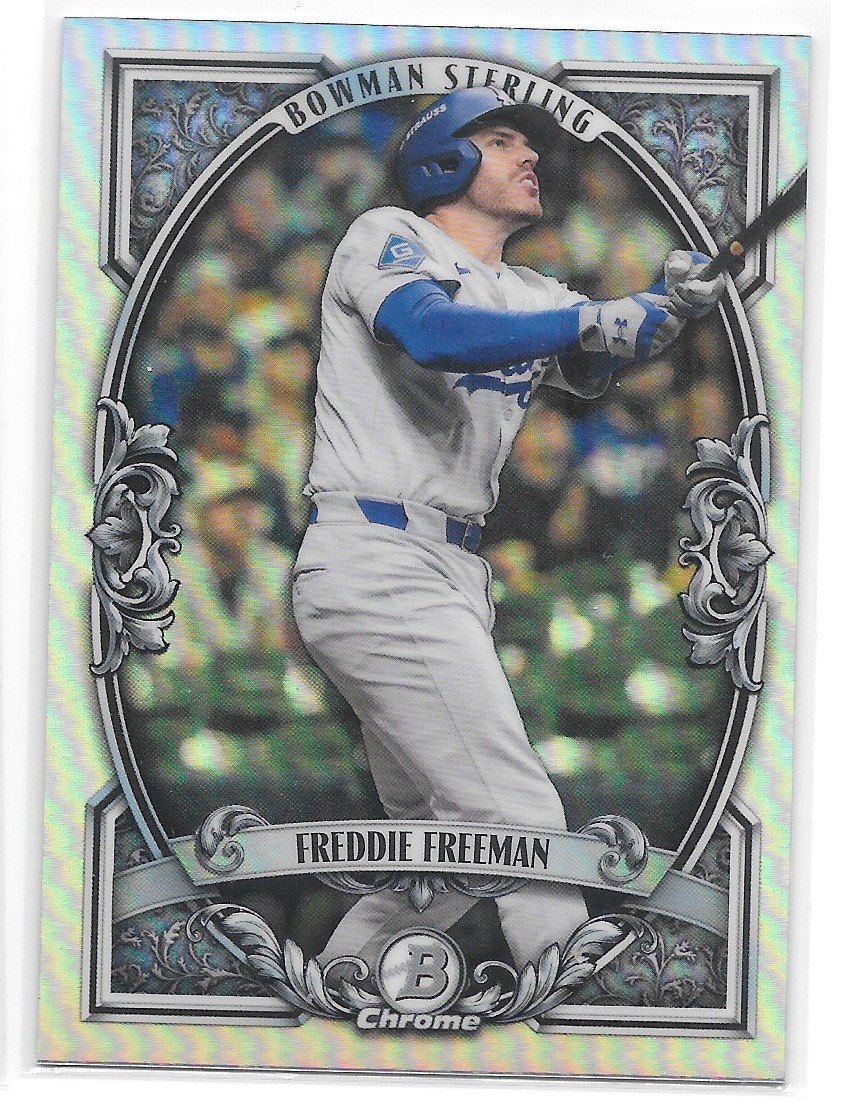 Freddie Freeman - Dodgers - Bowman Sterling - 2026 Bowman Chrome #BST-2