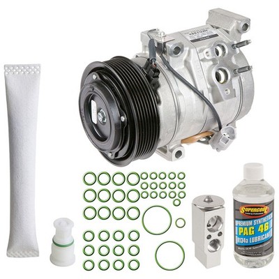 For Toyota Tundra V6 Double Cab 05-06 OEM AC Compressor w/ A/C Repair Kit