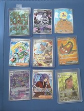 Pokemon Card Lot Of 9 Illustrations Rares