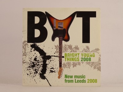 VERSCHIEDENE KÜNSTLER BRIGHT YOUNG THINGS 2008 (551) 15 Titel Promo CD Album plus Karte