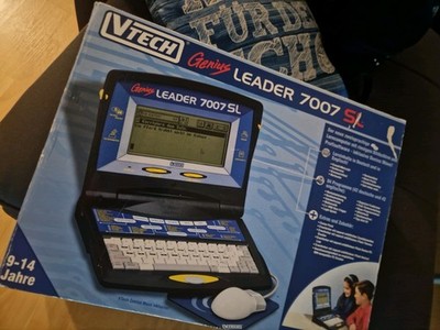VTech Genius Leader 7007 SL Kinder Lern Computer Mit Thermo Drucker A4 Vintage 