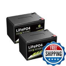 GREENOE 12.8V 7Ah Lithium LiFePO4 Battery - 2000 Cycles, Lightweight, Built-in