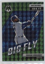 2022 Panini Mosaic Big Fly Green Mosaic Prizm Teoscar Hernandez #BF-10 8d2