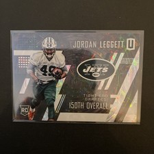 2017 Panini Unparalleled Jordan Leggett Rookie Card. rookie card picture