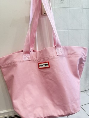 Hunter Tote Bag Rosa   große wasserdichte Tasche / Shopper / Strandtasche
