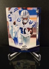 #'d/49 🔥 MIKE WEBER RC SSP 2019 Panini Playoff Rookie 2nd Down Purple No. 290