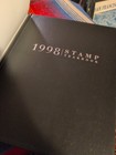 1998 USPS US COMMEMORATIVE STAMPS BOOK 25.96 FACE VALUE MOUNTED — photo 3