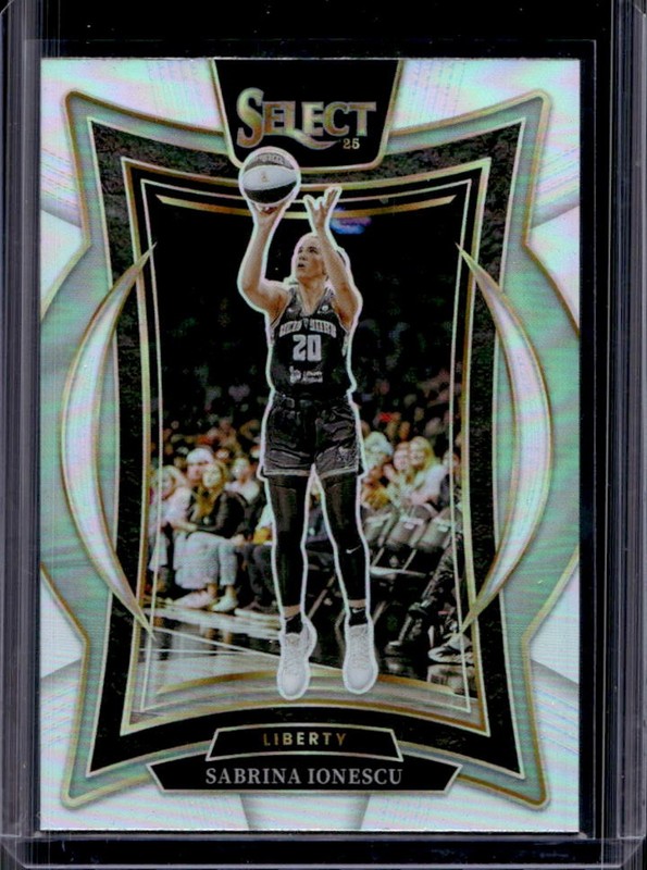 2025 Panini WNBA Select Sabrina Ionescu Concourse Silver Prizm #98 Liberty