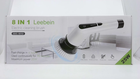 Leebein Electric Spin Scrubber, Cordless Cleaning Brush with 8 Replaceable Brush