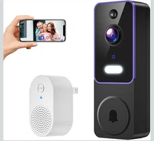 Smart Wireless WiFi Doorbell Camera Phone Door Ring Video Intercom Security Bell