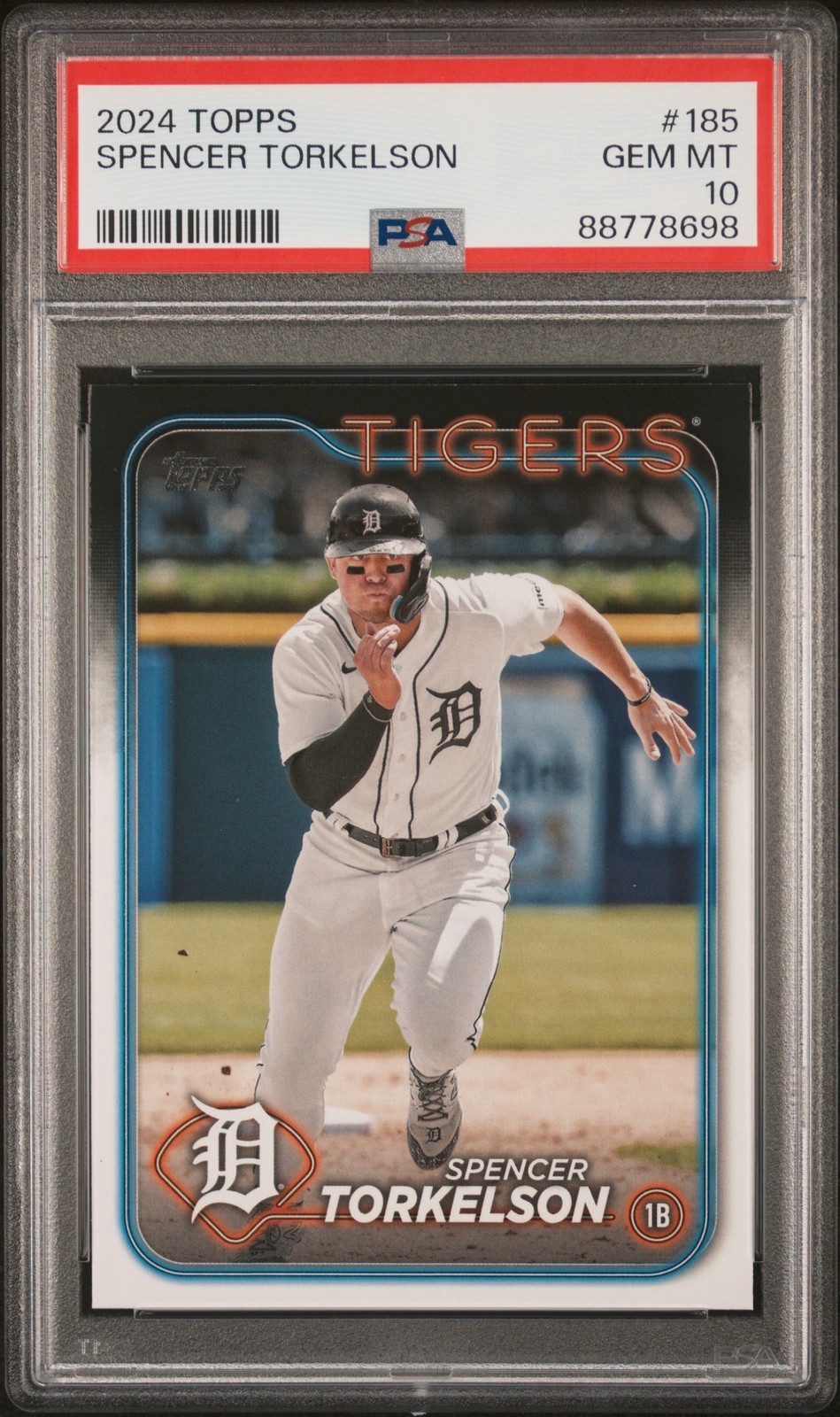 2024 TOPPS #185 SPENCER TORKELSON PSA 10